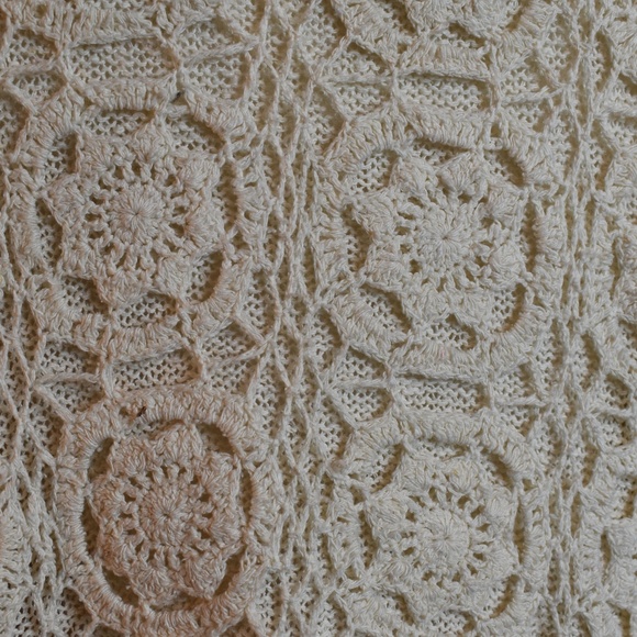 Macrame White Sweater - Picture 3 of 3